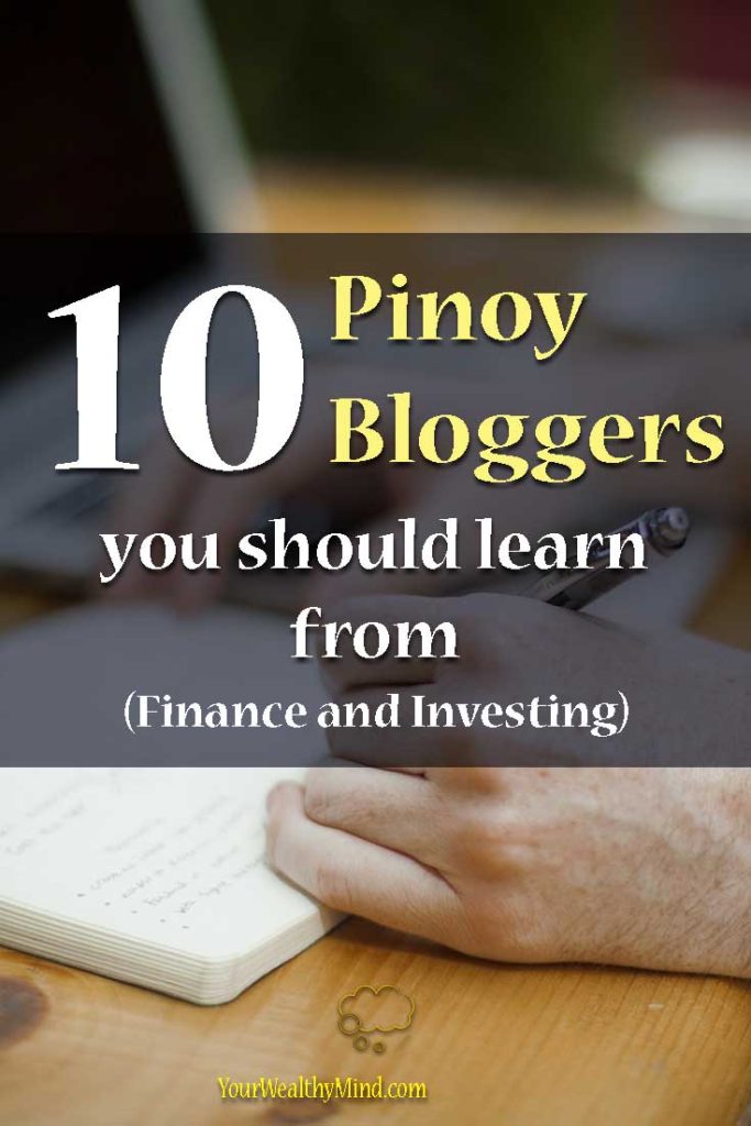 10 Pinoy Bloggers you should learn from (Finance and Investing)