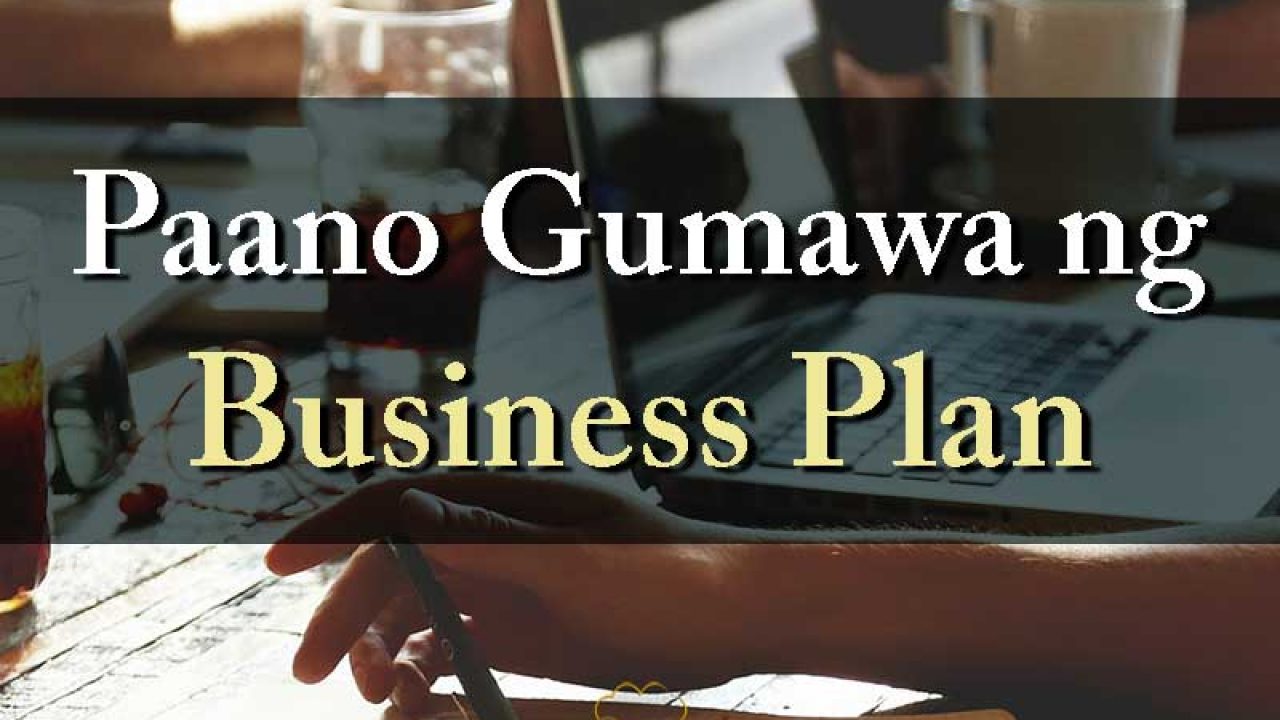 business plan translate in tagalog