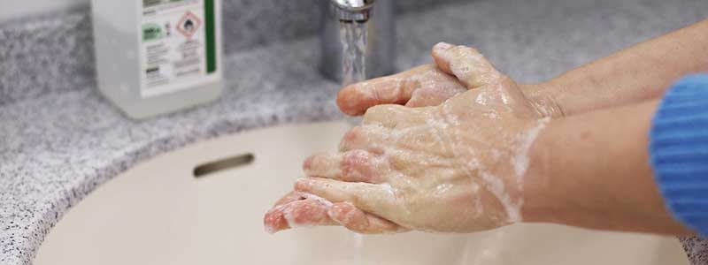 hand washing