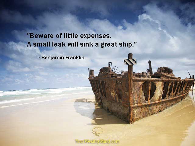 Quote-small-leaks-sin-ships-franklin