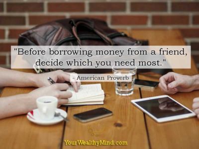 Quote-when-borrowing-from-friend