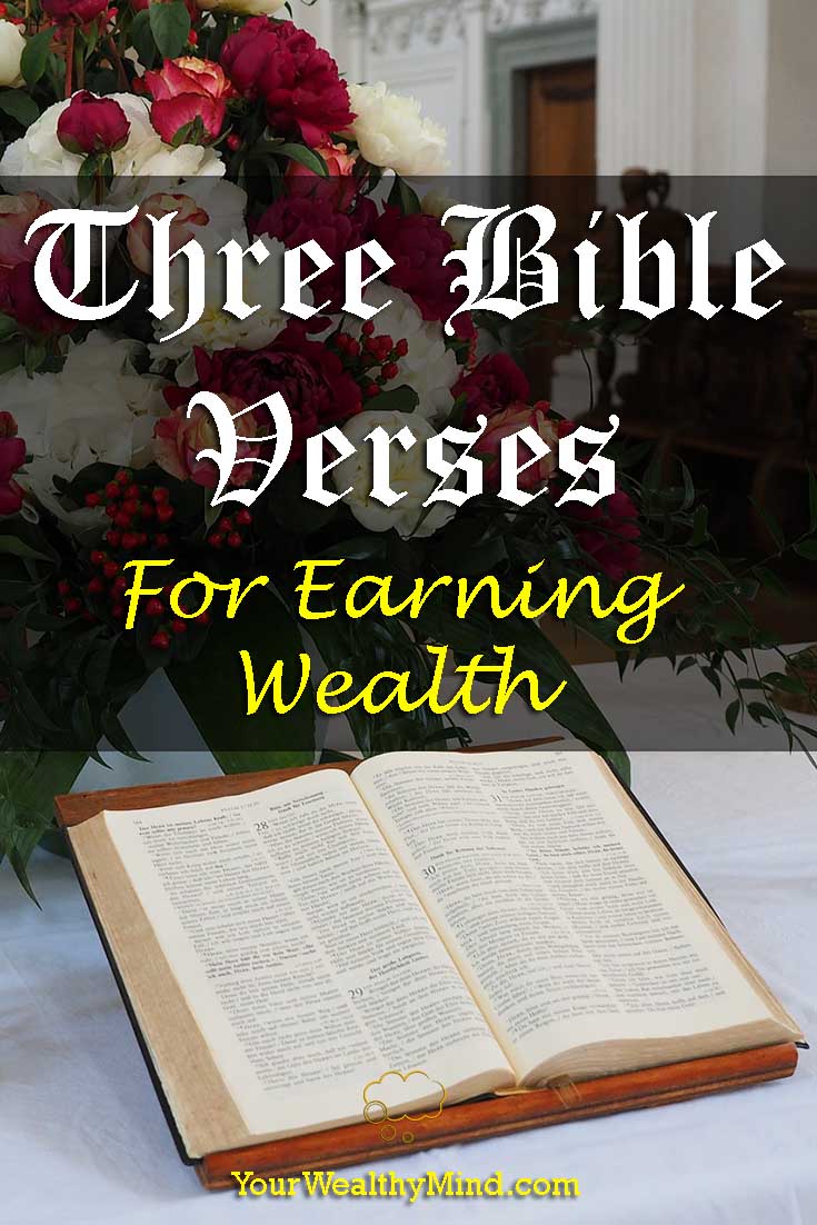 Three Bible Verses for Earning Wealth